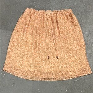 Scotch & Soda Peach Pleated Skirt with pocket